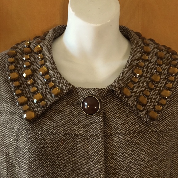 Lucy Paris embellished tweed Jacket - Picture 3 of 5